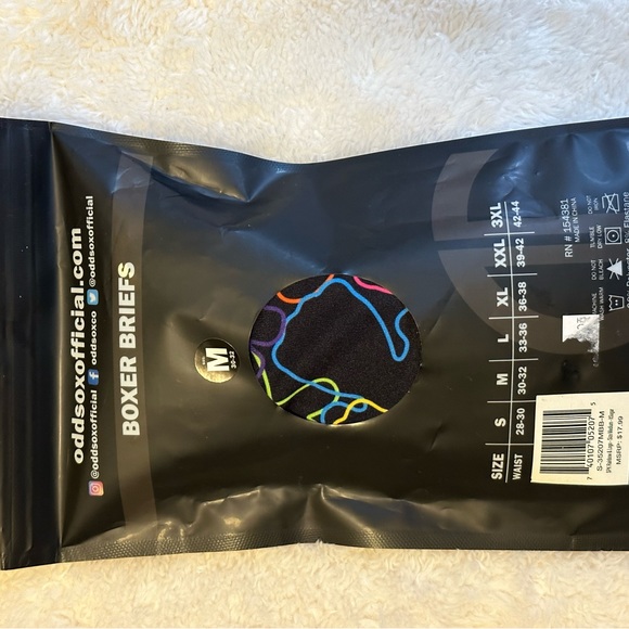 New ODD-SOCKS boxer briefs sour patch - Picture 2 of 5